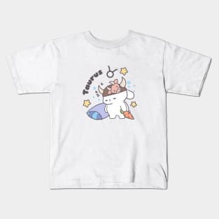 Taurus Loppi Tokki Bunny Zodiac Series Kids T-Shirt